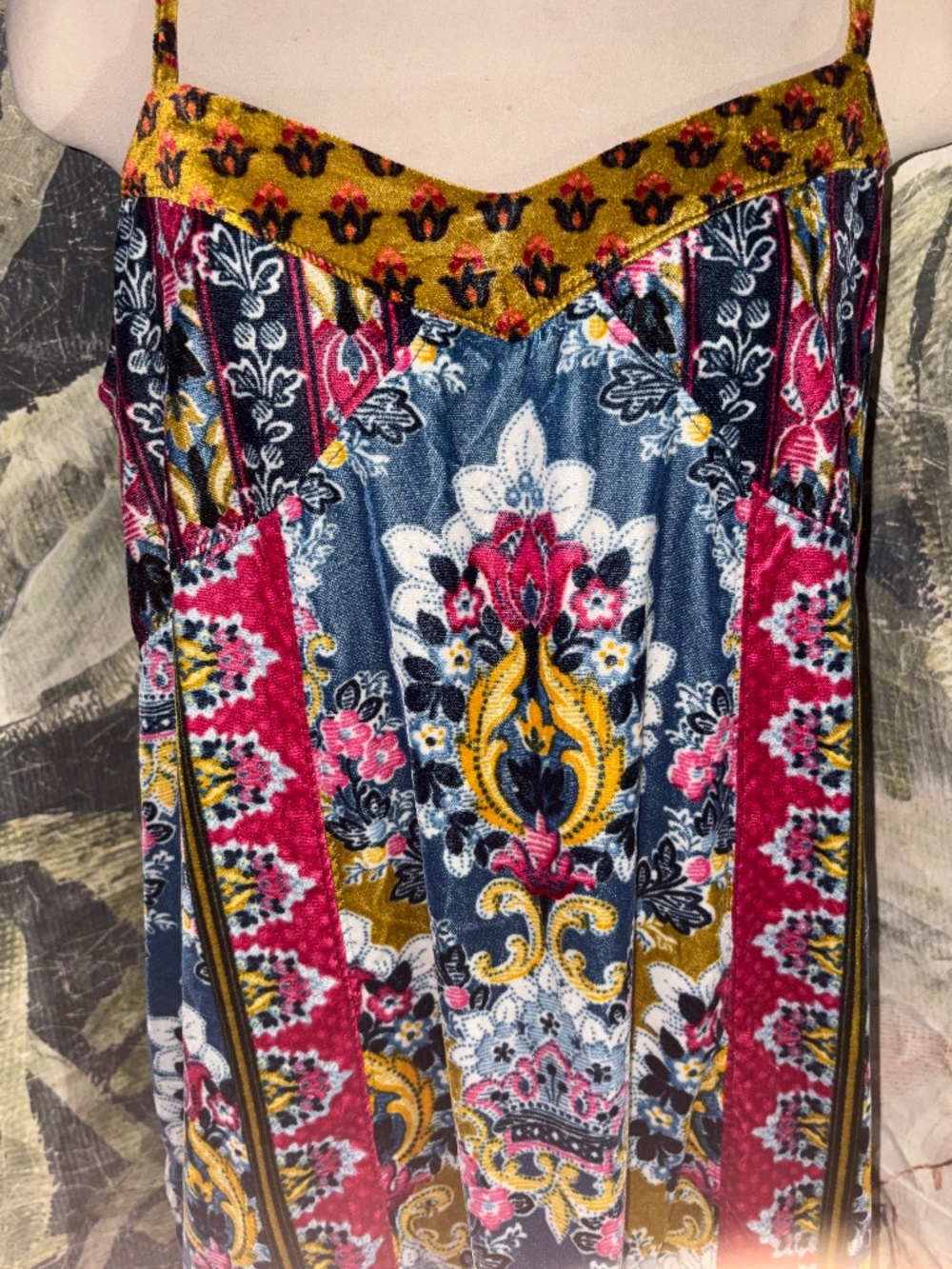 Anthropologie Zadie Velvet Slip Dress